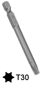 uxcell 5 Pcs T6 Magnetic Torx Screwdriver Bits, 1/4 Inch Hex
