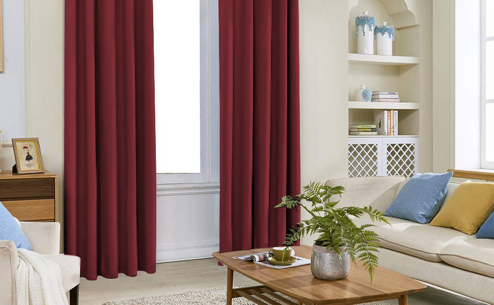 Amazon Com Yakamok Room Darkening Thermal Insulated Blackout