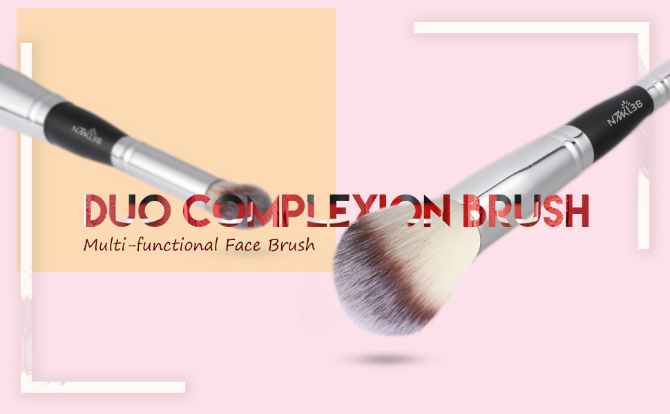 NMKL38 Double Ended Complexion Brush Face Concealer Powder