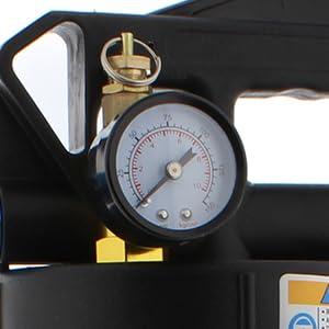 Picture of valve and pressure gauge