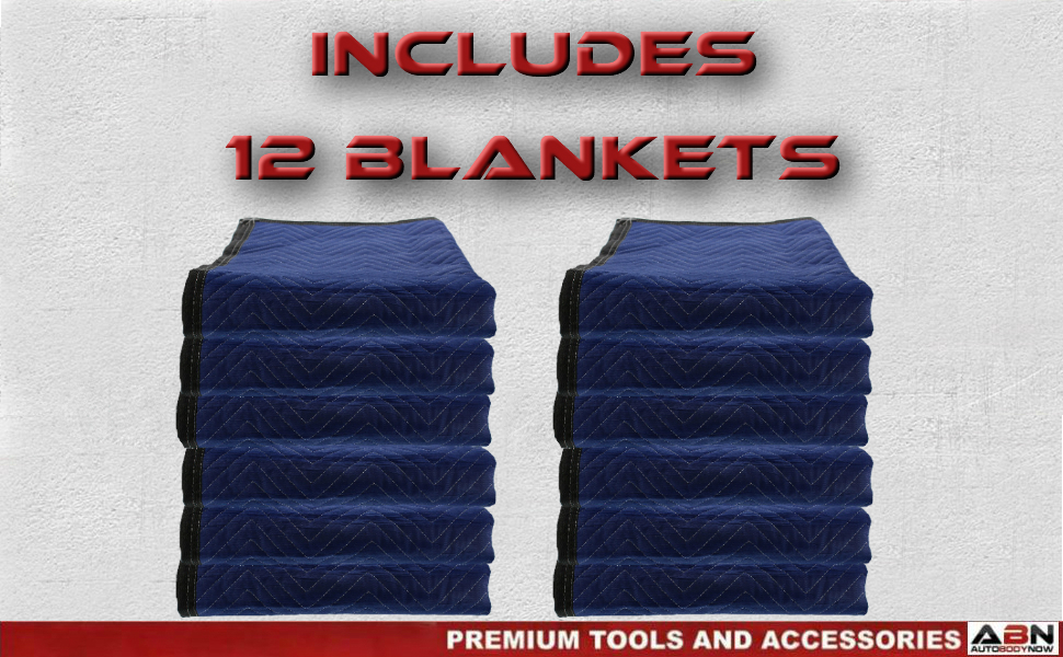ABN Universal Utility Blankets 72in x 45in Large Moving