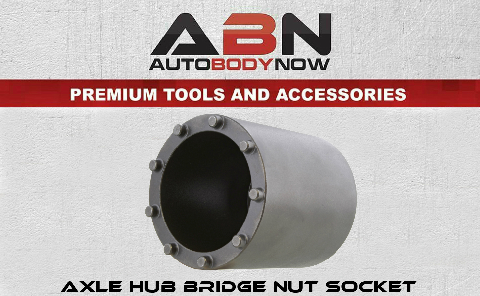 ABN Axle Bridge Nut Socket, 1pc 1/2in Axle Nut Socket Set