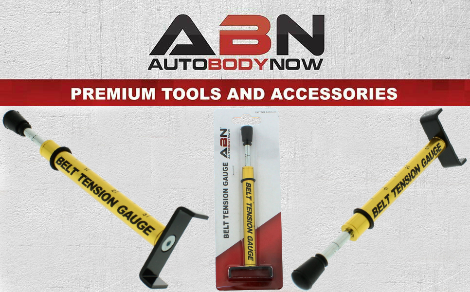 ABN Belt Tension Gauge Universal, 10 lbs Specification, Easy to Read