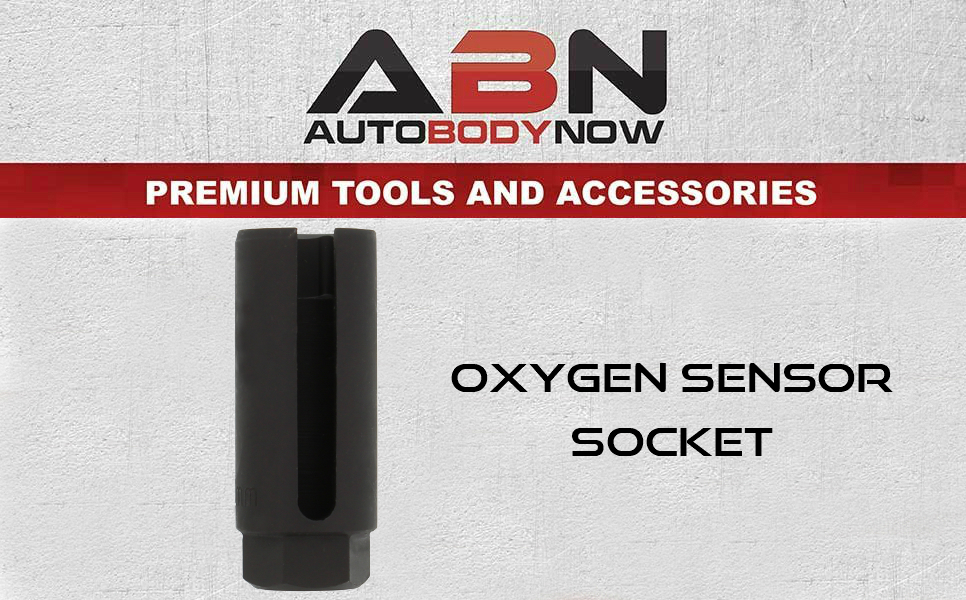 ABN Oxygen Sensor Socket with Side Wire Cutout, 3/8in Drive x 7/8in