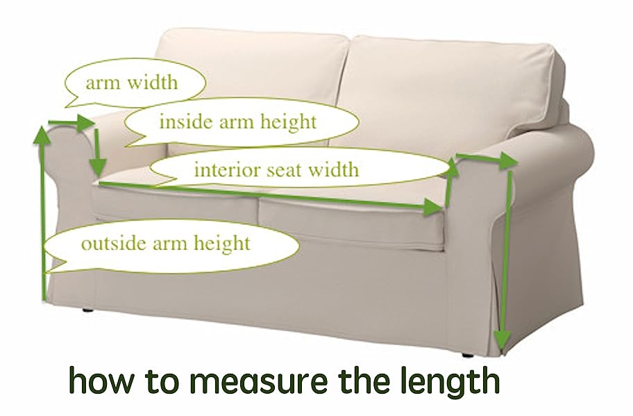 Amazon Com Karuilu Home Sofa Cover 1 Piece Heavy Weight Fabric