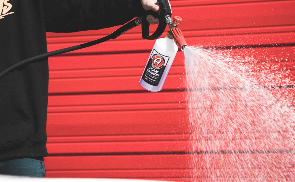 Adam's Foam Cannon Car Wash Kit Produces Thick Car Foam
