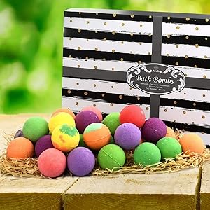 BEST GIFT FOR WOMEN – GREAT GIFT IDEA. Organic bath bombs smell great 