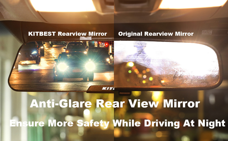 antiglare rearview mirror