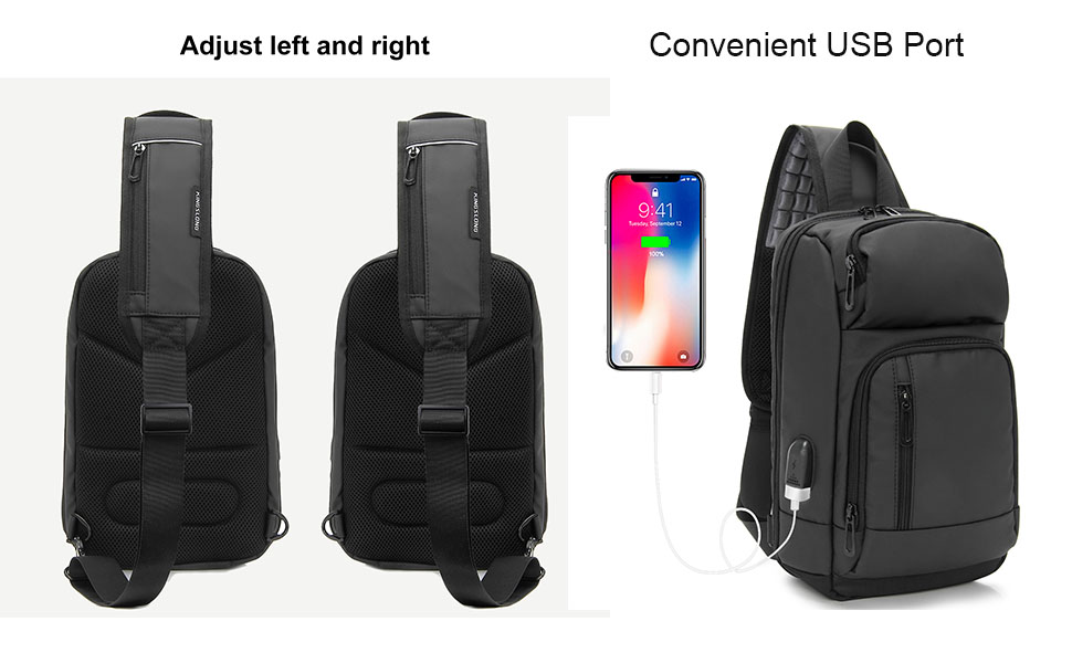 waterproof sling backpack