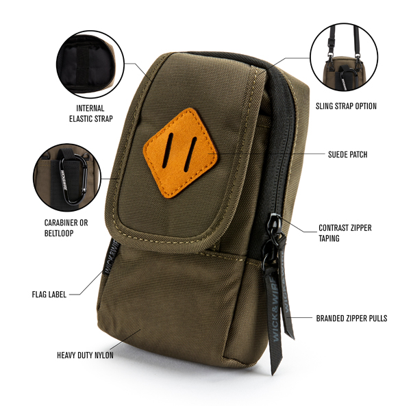 Vape Case for Travel Secure, Organized, Premium Vape Bag Fits Any Mechanical Box