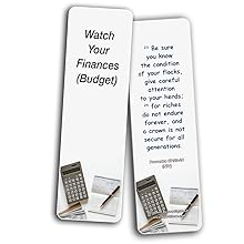 Christian Bookmarks for Biblical Financial Principles Series 4