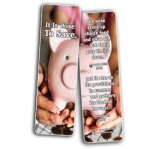 Christian Bookmarks for Biblical Financial Principles Series 4