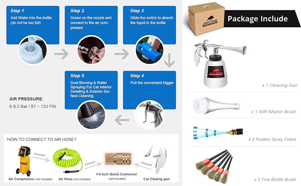 high pressure washer and water gun for automobiles high-pressure washer and water gun for automobile
