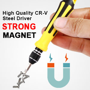 Amazon.com: 45 in 1 Mini Screwdriver Set, VCOO Torx Bit