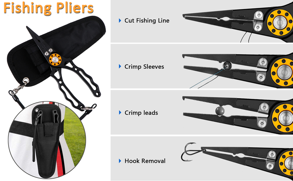 fishing pliers details