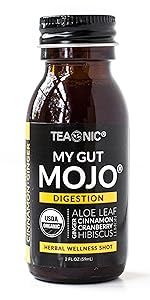 My Gut Mojo Digestion Teaonic Herbal Tea Wellness Shot