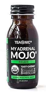 Teaonic My Adrenal Mojo Tea Herbal Wellness Shot
