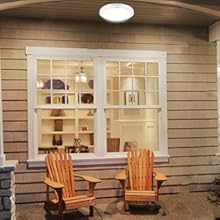 Youtob Motion Sensor LED Ceiling Light, 100 Watt Equivalent, for Indoor/Outdoor, Stairs, Closet Room, Basement, Hallway [Latest Upgrade Version]