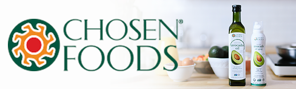 Chosen Foods Organic Chosen Blend Oil non-GMO High-Heat Avocado Safflower Coconut Cooking Baking