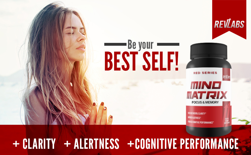 revlabs, nootropic, focus, memory, mind matrix, clarity, alertness, cognitive performance, brain