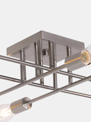  Industrial Semi Flush Mount Ceiling Light