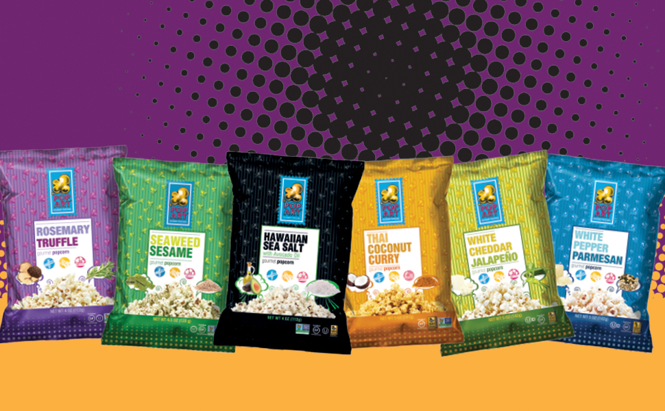 Pop Art Snacks Rosemary Truffle (4oz bag) Vegan Pre