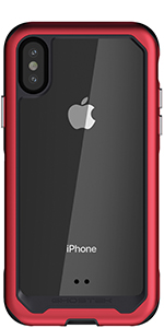 Ghostek ATOMIC SLIM 2 Series Shockproof Aluminum Bumper Case Cover for Apple iPhone XS X 10 10S