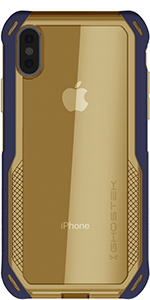 Ghostek CLOAK 4 Series Armor Hybrid Transparent Clear Case Cover for Apple iPhone XS X 10 10S