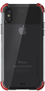 Ghostek COVERT 2 Series Clear Transparent Silicone Gel Case Cover for Apple iPhone XS X 10 10S