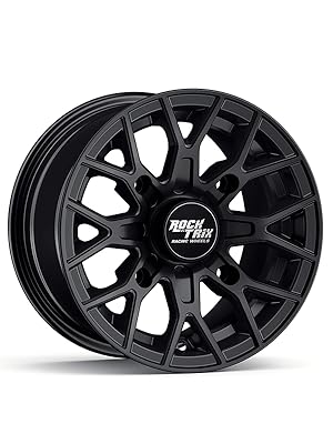 Amazon.com: RockTrix RT104 14in ATV Wheels Rims 14x7 Black 4x137