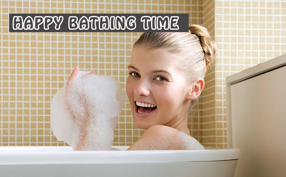 bathtub bath tub shower mat mildew resistant machine washable extra long non slip