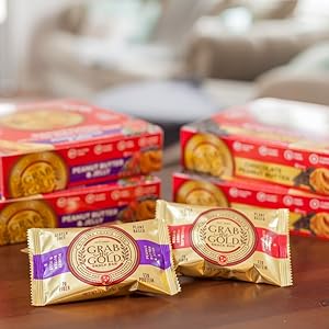 chocolate peanut butter has the no bake cookie taste, peanut butter and jelly is a new favorite