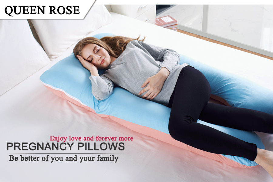 Queen Rose Pregnancy U Shaped / Maternity Pillow / Body Pillow With 100