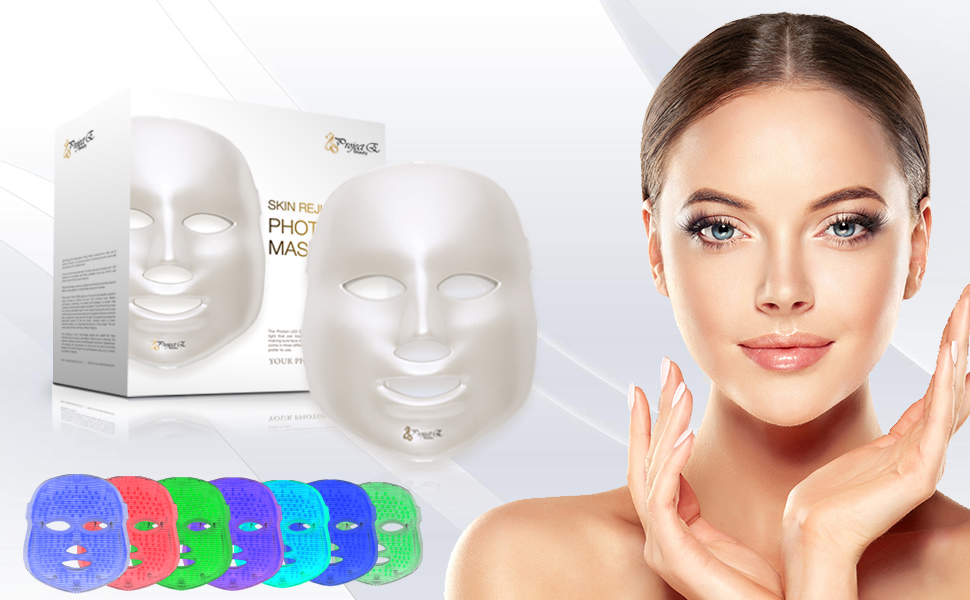 Project E Beauty 7 Color LED Mask Photon Light Skin