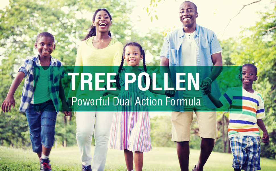 bioAllers Tree Pollen Allergy Treatment Homeopathic Drops Sinus Pressure Congestion Sneezing 1 Fl Oz