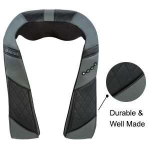 Deep tissue massager can be used on neck, back, foot, calf, thighs and waist