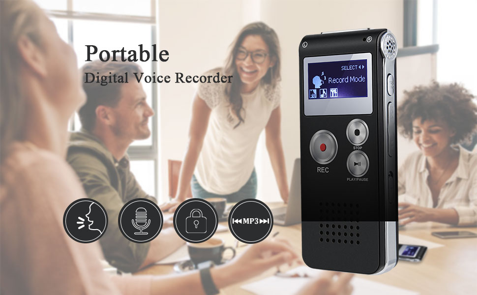 Mini Voice Recorder for Lectures Meetings&Class aiworth
