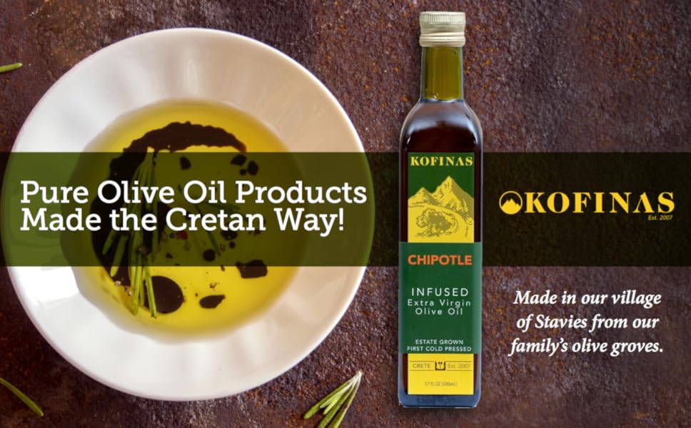 Chipotle Infused Extra Virgin Cold Pressed Olive Oil 500