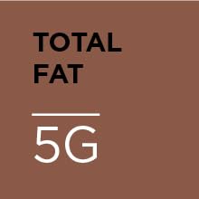 5 grams of fat per serving