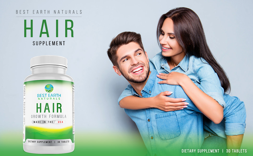 Amazon Com Hair Growth Vitamins Formula For Thicker Fuller