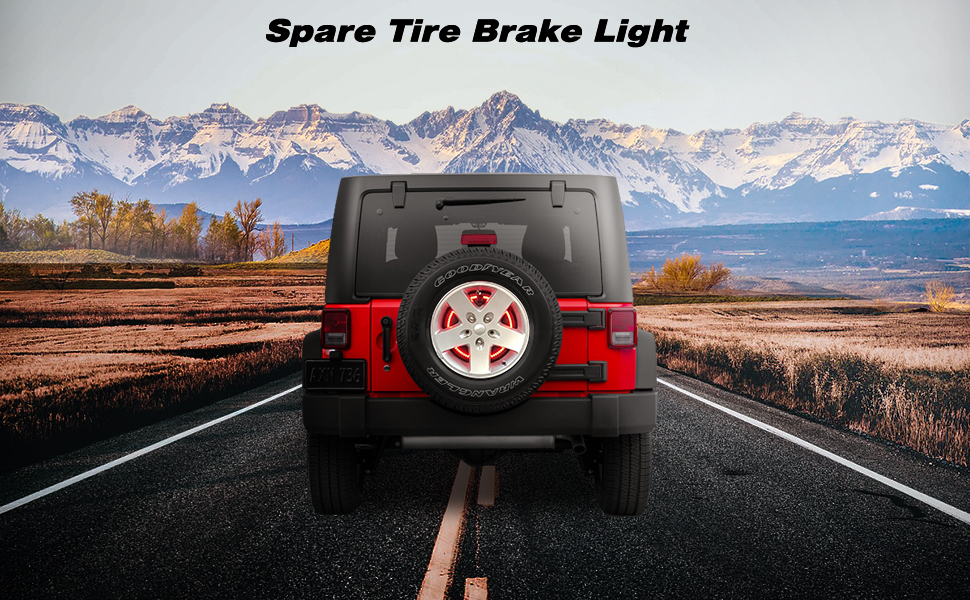 Jeep Spare Tire Brake Light