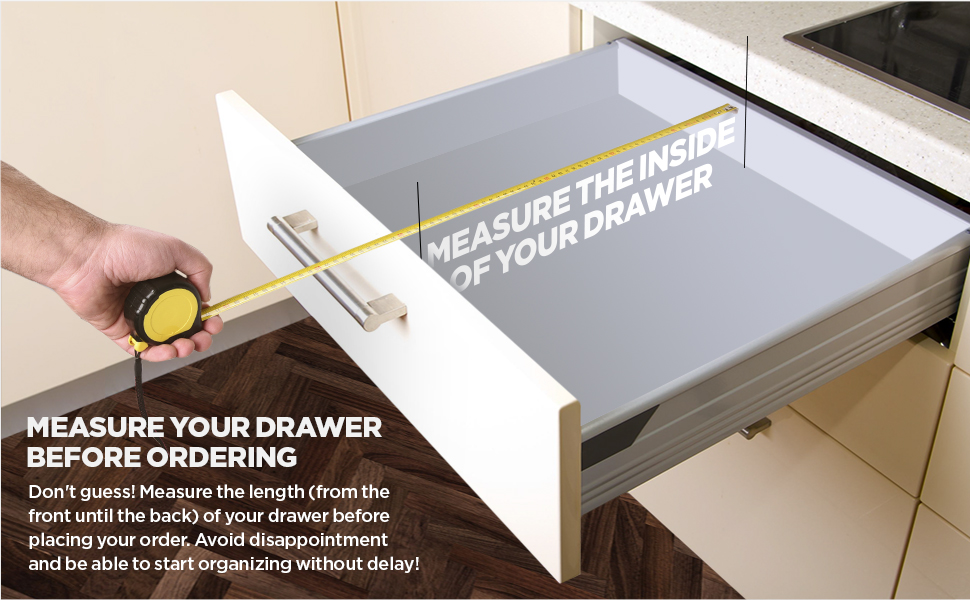 Amazon Com Practical Comfort Adjustable Drawer Organizer