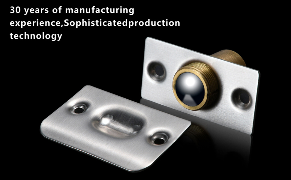 Mousike Closet Door Ball Catch Stainless Steel Adjustable Ball Catch