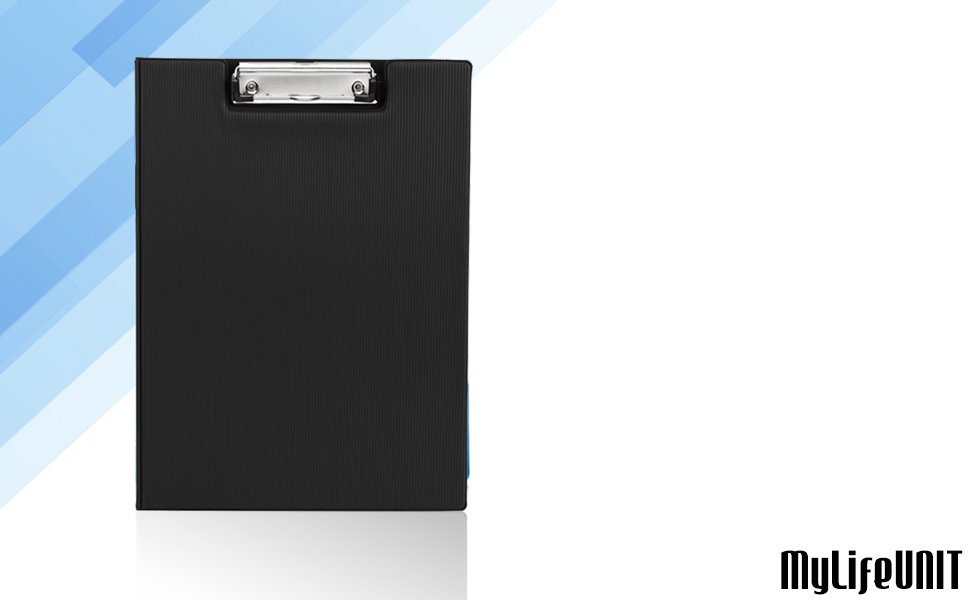 MyLifeUNIT Clipboard Folder with Pocket, Clipboard Padfolio File Folder