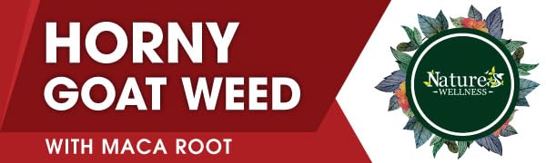 Horny Goat Weed Extract Sex drive Potency Icariin Maca Root increase Libido More Energy Testosterone