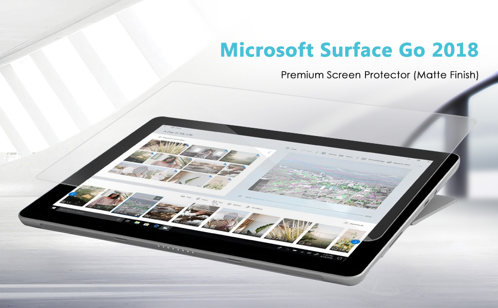 Screen protector for surface go