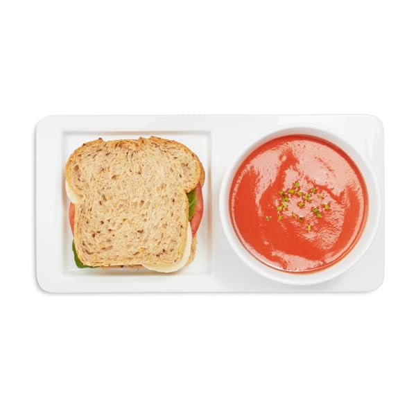 Sur La Table Soup and Sandwich Serving Set Plate Combo, 21