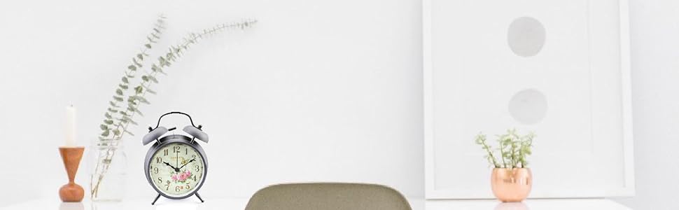 floral clock; vintage; antique 