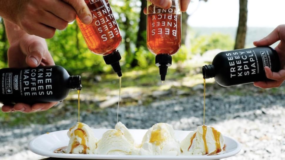 Trees Knees Coffee Maple, Organic Maple Syrup Infused with