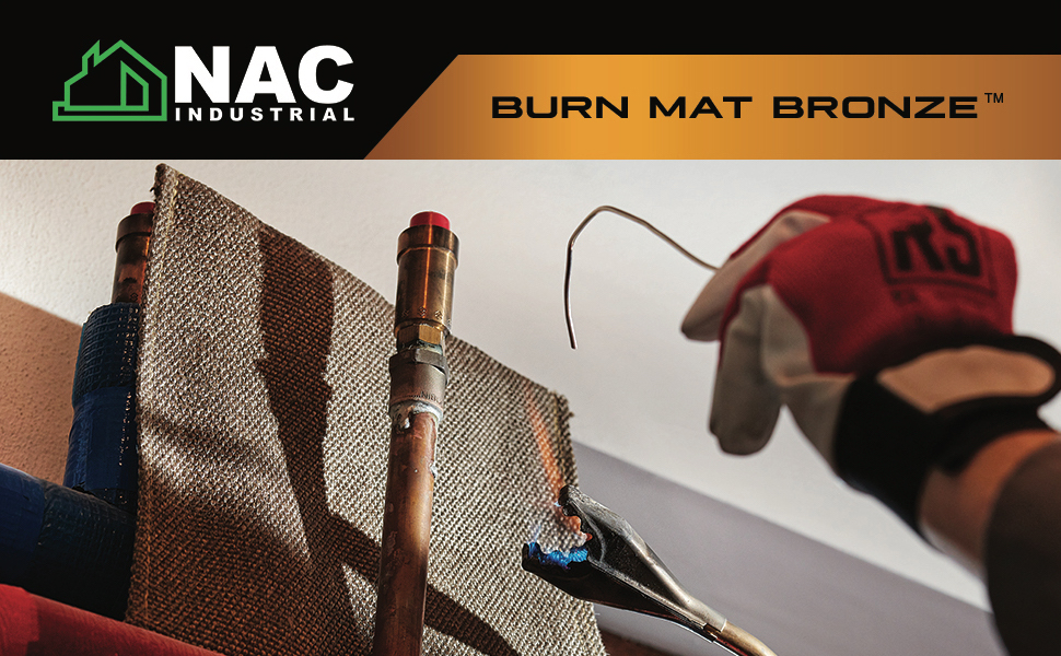 NAC INDUSTRIAL Heat, Fire & Flame Barrier, Heat Resistant